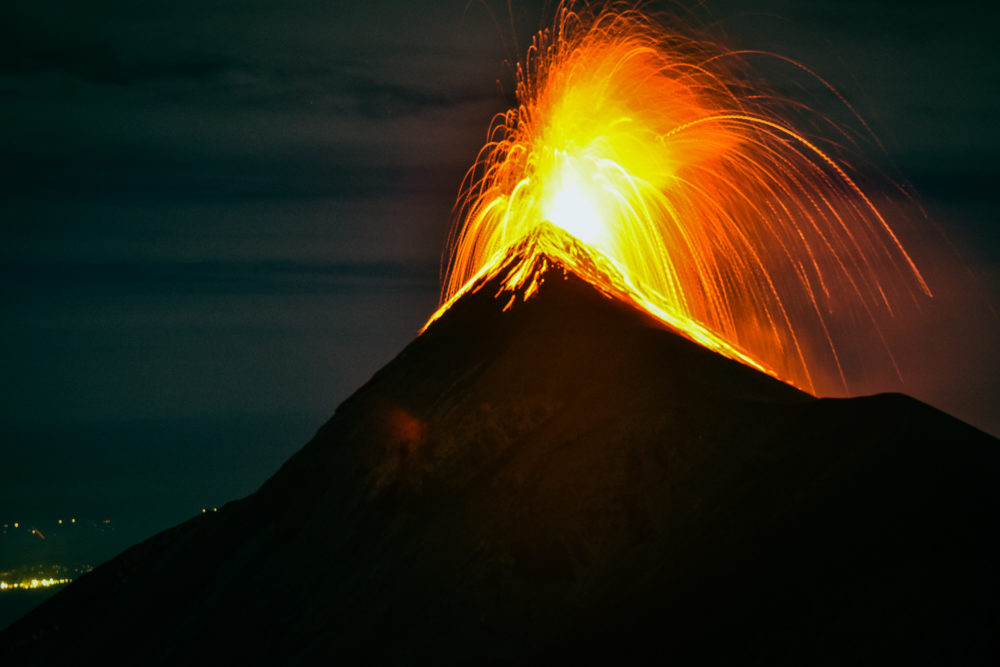 Climbing an Erupting Volcano/Fuego in Guatemala