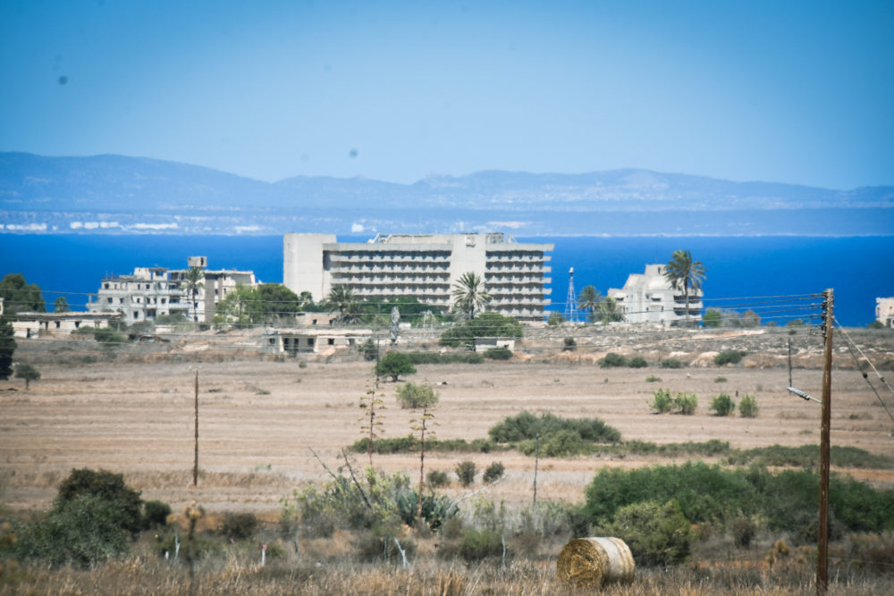 DMZ Ghost Town of Varosha, Republic of Cyprus