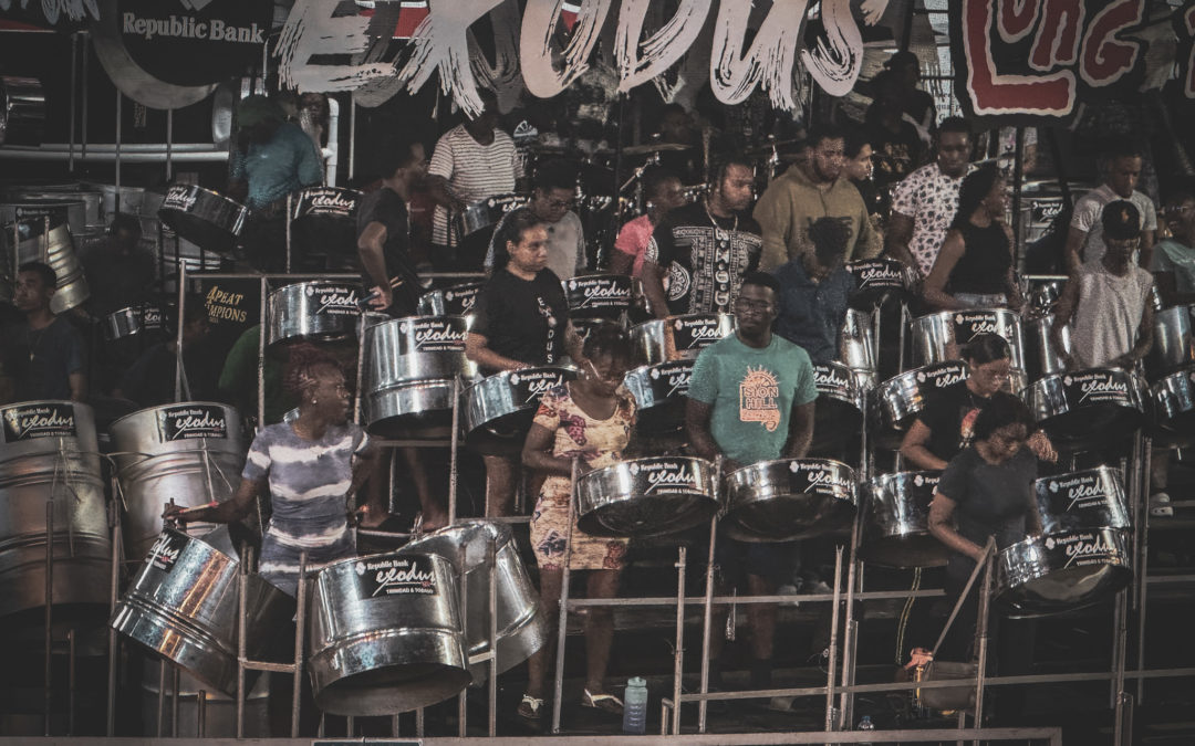 Discovering the Home of the Caribbean Sound of the Steel Drum in a Trinidad Pan Yard