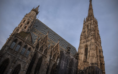 One Day in the Old City of Vienna, Austria