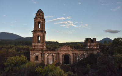 Monarch Butterfly Migration, Aztec Pyramids, San Miguel & the Miracle Church-Only Surviving Structure from a Volcano’s Eruption that Left a City Buried in Lava