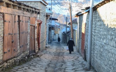 The Flashy Oil Rich City of Baku, Mud Volcanos, Lots of Soviet Era Cars and Mountain Villages Frozen in Time,Azerbaijan