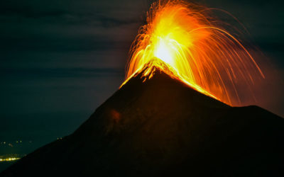 Climbing an Erupting Volcano/Fuego in Guatemala