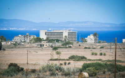 DMZ Ghost Town of Varosha, Republic of Cyprus