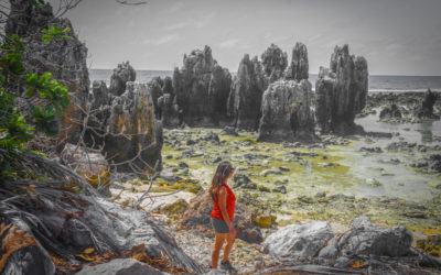 Nauru-Island of Open Pit Guano Mining & Australian Refugee Detention Camps