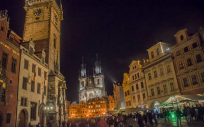One Night in the Old City of Prague-Truly a Spellbinding City and Maybe the Most Beautiful City in Europe, Czech Republic