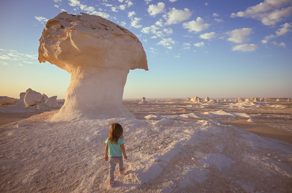 Showing My Daughter the Wonders of Egypt & Camping in the White Desert